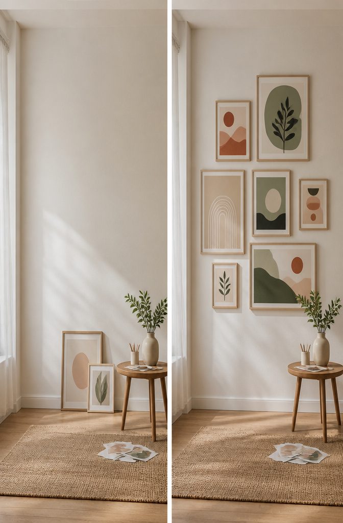 20 Cute DIY Room Decor Ideas for 2026 5 A selection of printable wall art designs on a table.