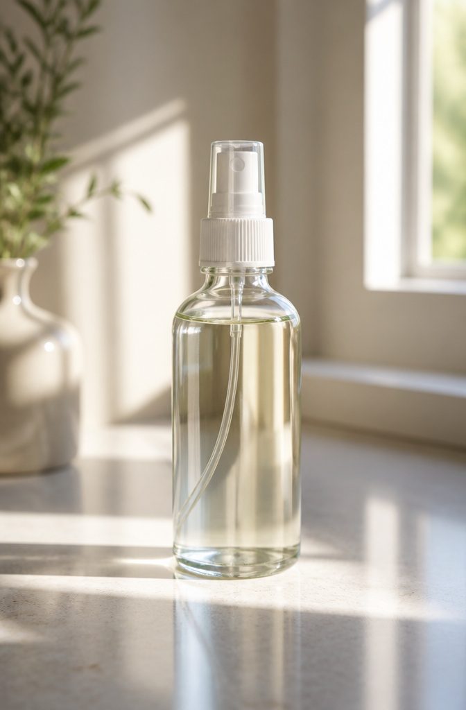 20 Easy DIY Gifts You Can Make for 2026 18 Bottle of homemade room spray with essential oils and water.