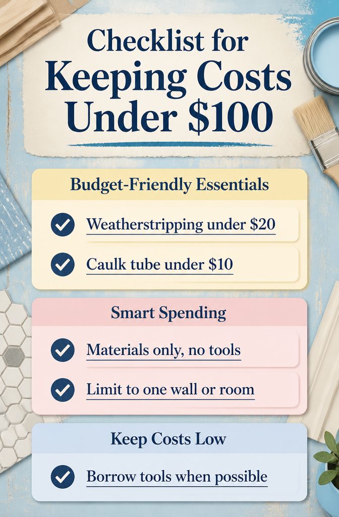 20 Easy DIY Projects for Your Home, Most Under $100 22 A list of tips for maintaining budget-friendly DIY projects.