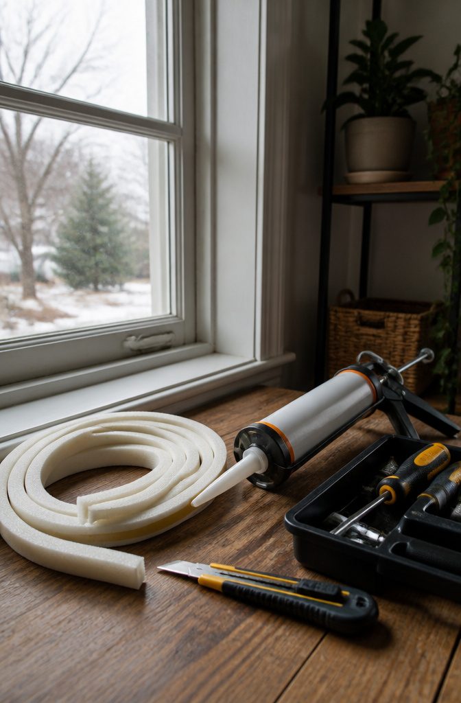 20 Easy DIY Projects for Your Home, Most Under $100 19 Tools and weatherstripping materials ready for use.