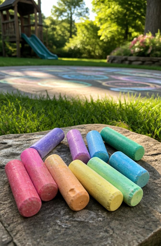 16 Kid Craft Ideas for Creative Time at Home in 2026 10 Homemade chalk sticks made from plaster of Paris in various colors.